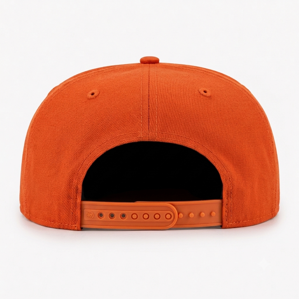 Los Angeles Dodgers Script '47 Brand Captain Adjustable Snapback - Orange - Product Image
