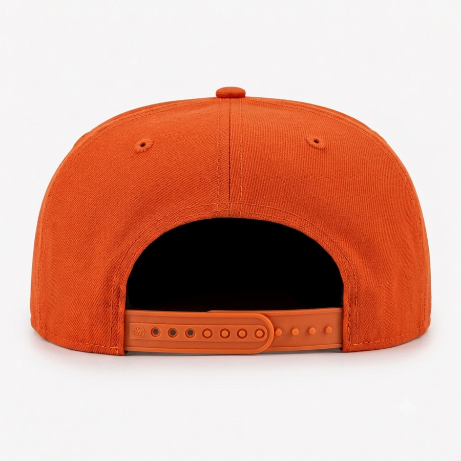 Los Angeles Dodgers Script '47 Brand Captain Adjustable Snapback - Orange - Product Image