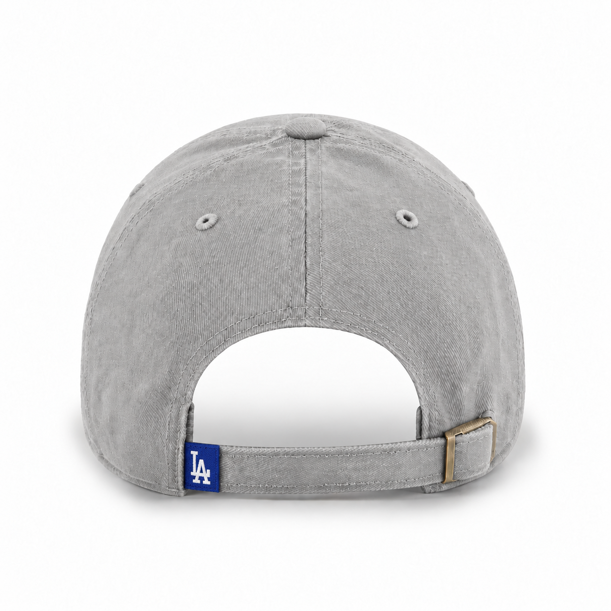 Los Angeles Dodgers '47 Brand Clean Up Adjustable Dad Cap - Light Silver