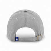 Los Angeles Dodgers '47 Brand Clean Up Adjustable Dad Cap - Light Silver