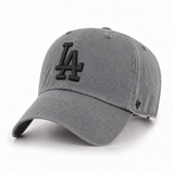 Los Angeles Dodgers '47 Brand Clean Up Adjustable Dad Cap - Dark Gray