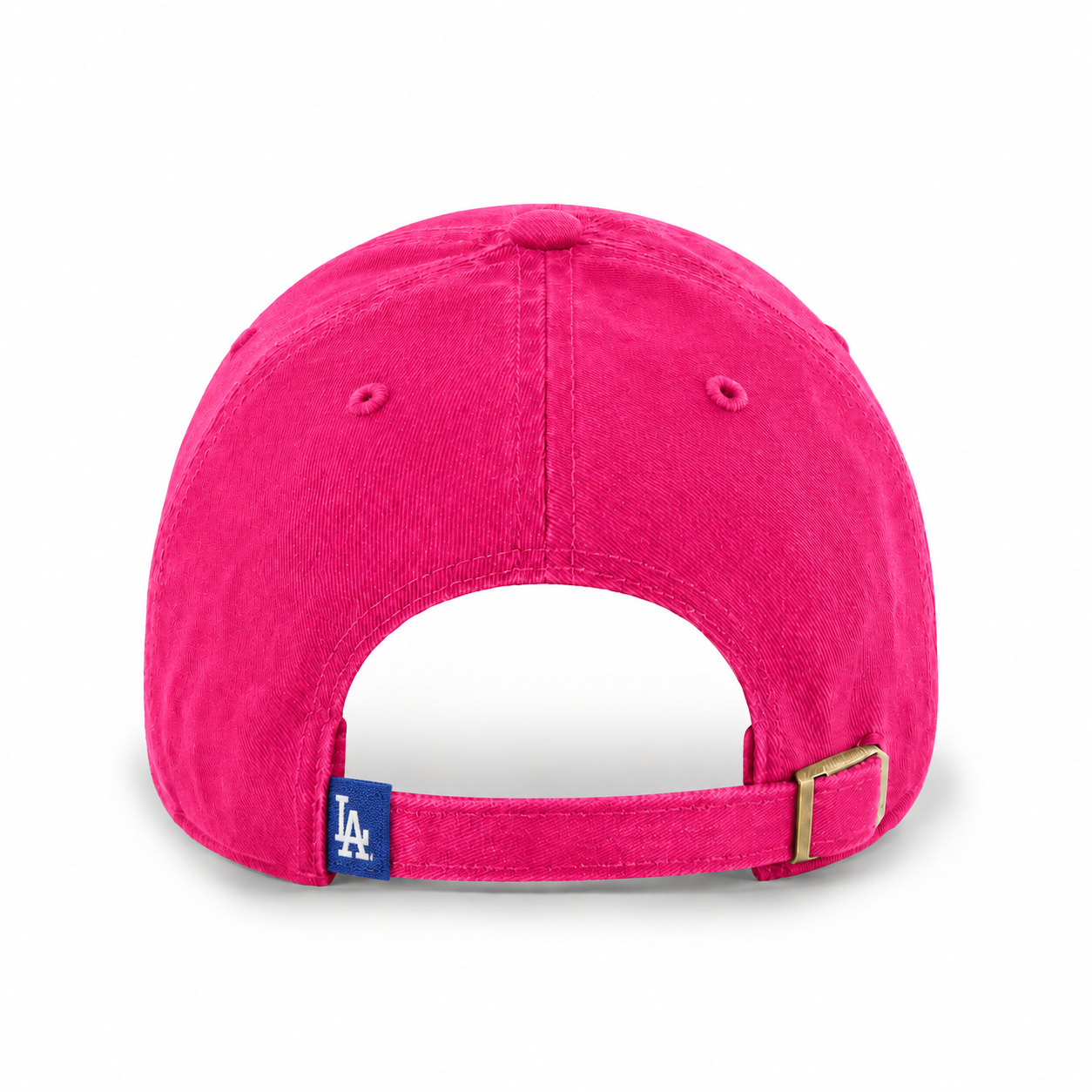Los Angeles Dodgers '47 Brand Clean Up Adjustable Dad Cap - Hot Pink