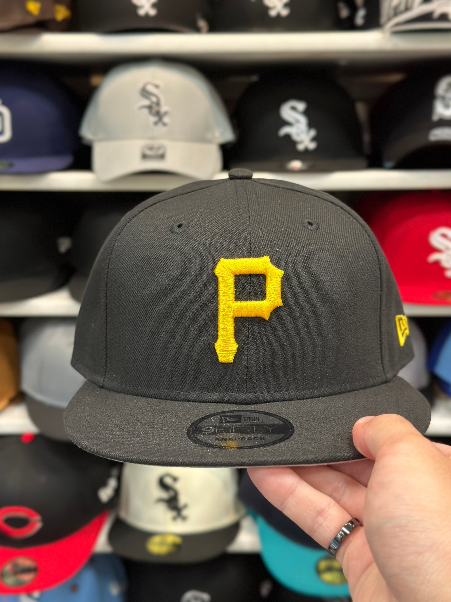 Pittsburgh Pirates NFL Snapback | Classic New Era 9FIFTY Adjustable Snap | Gold