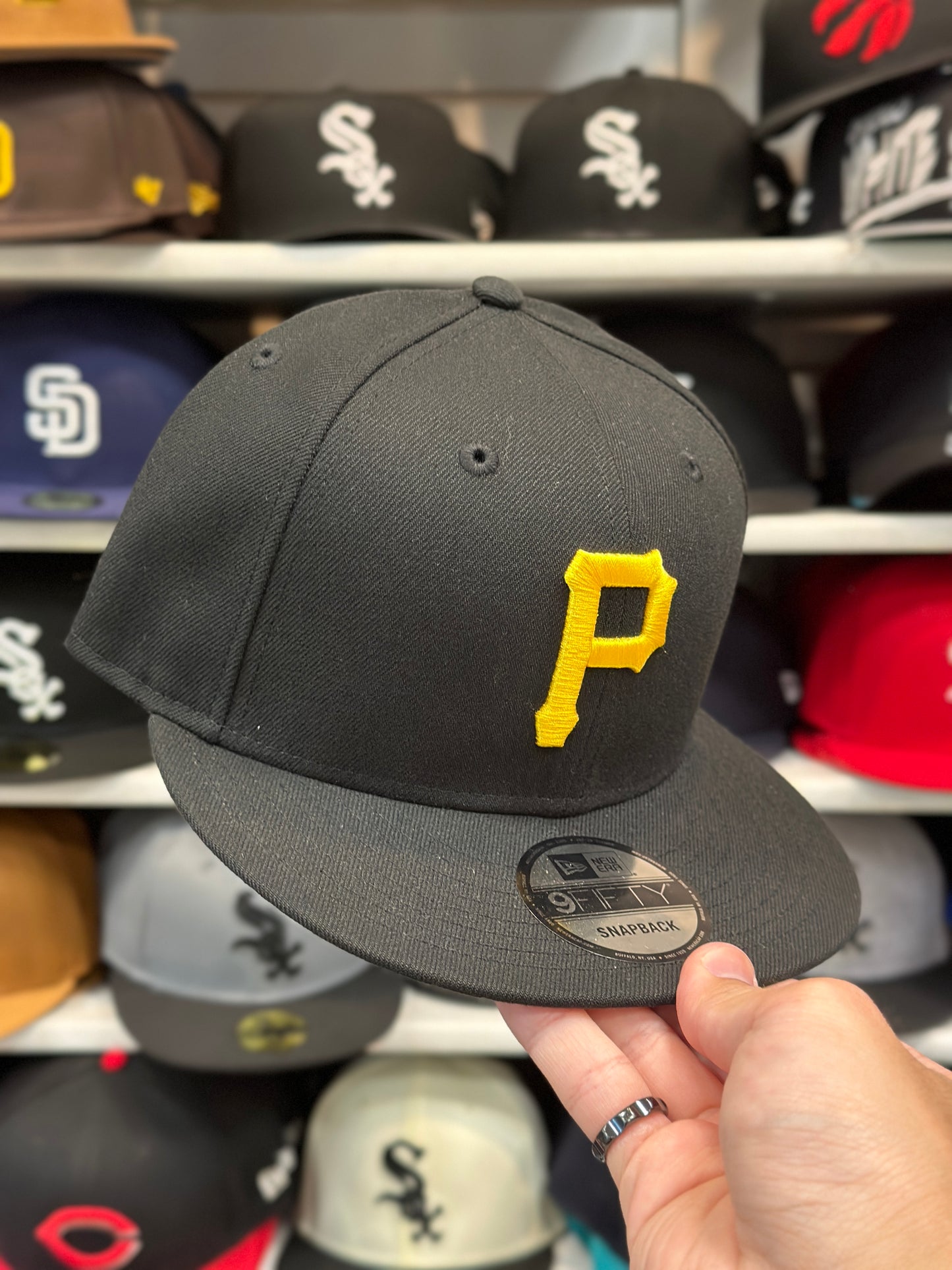 Pittsburgh Pirates NFL Snapback | Classic New Era 9FIFTY Adjustable Snap | Gold