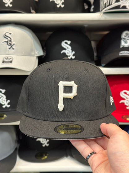 Pittsburgh Pirates NFL White Logo | New Era 59FIFTY Fitted | Multiple Sizes