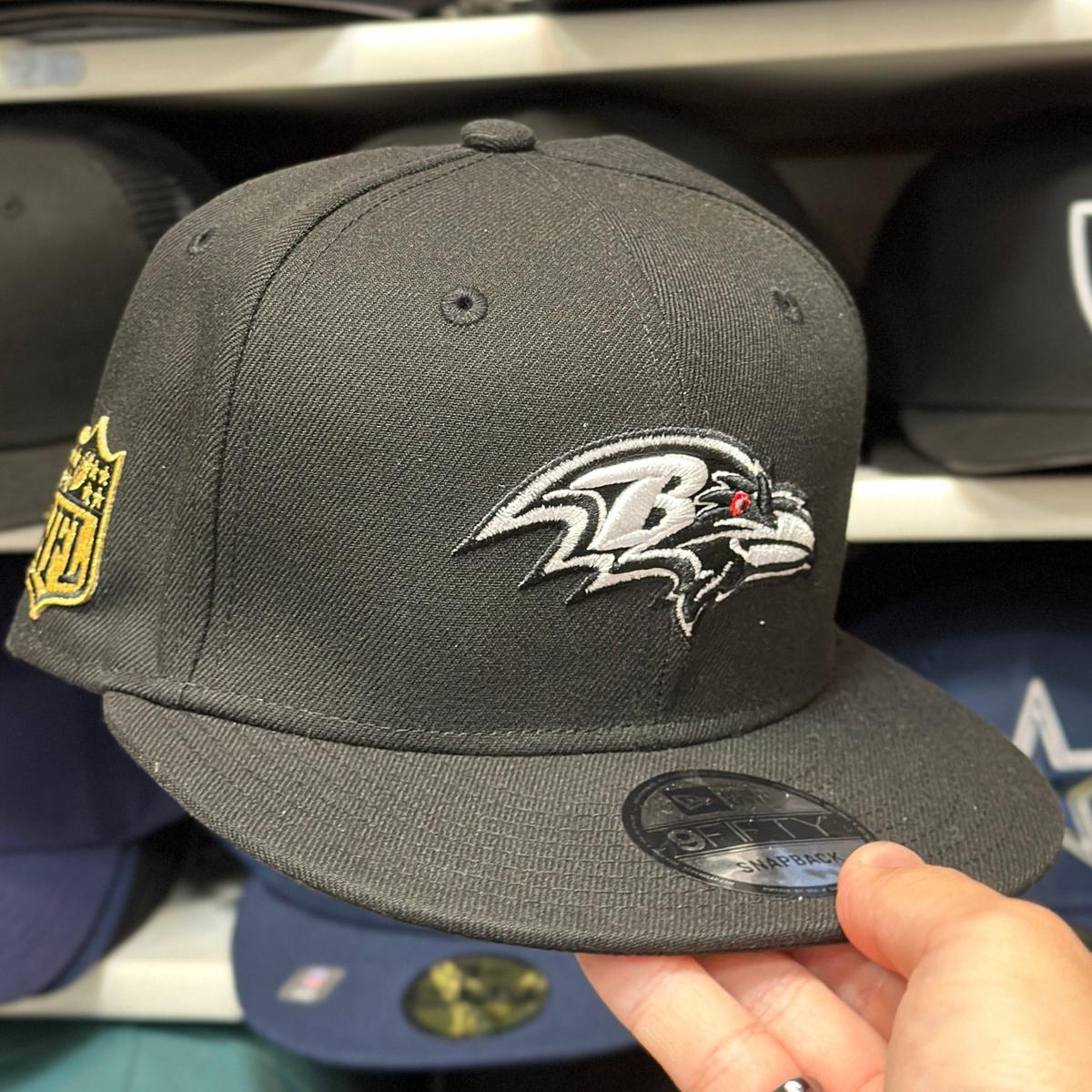 New Era Baltimore Ravens Black 9FIFTY Snapback - Product Image