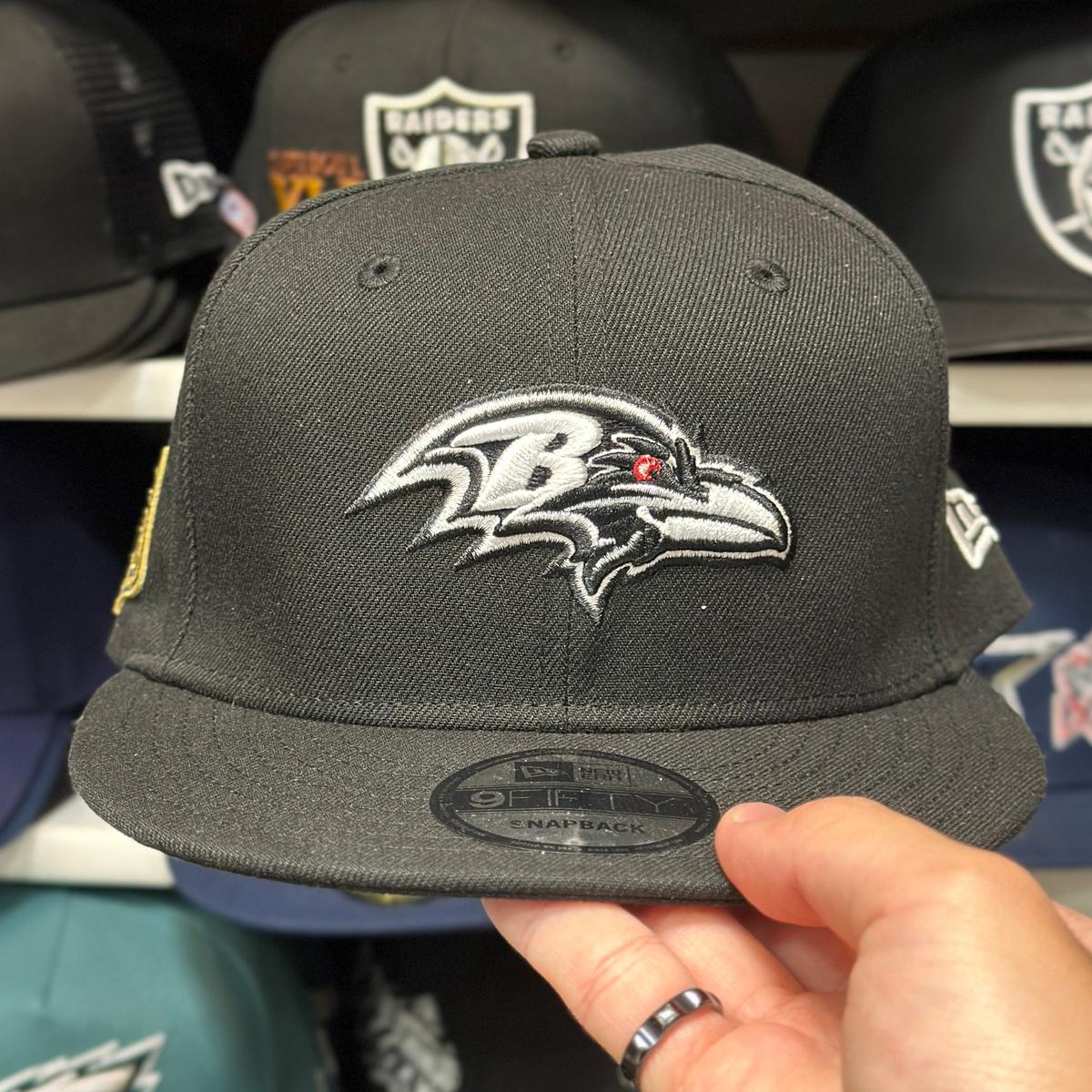 New Era Baltimore Ravens Black 9FIFTY Snapback - Product Image