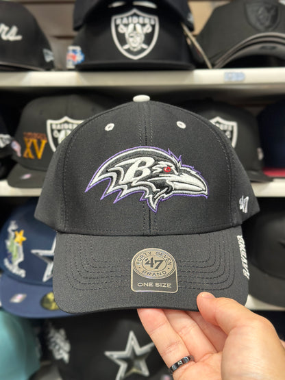 Baltimore Raven NFL Adjustable | '47 Brand, Ball Cap | Black