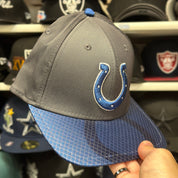New Era Indianapolis Colts 39THIRTY Ball Cap Gray/Blue - Product Image