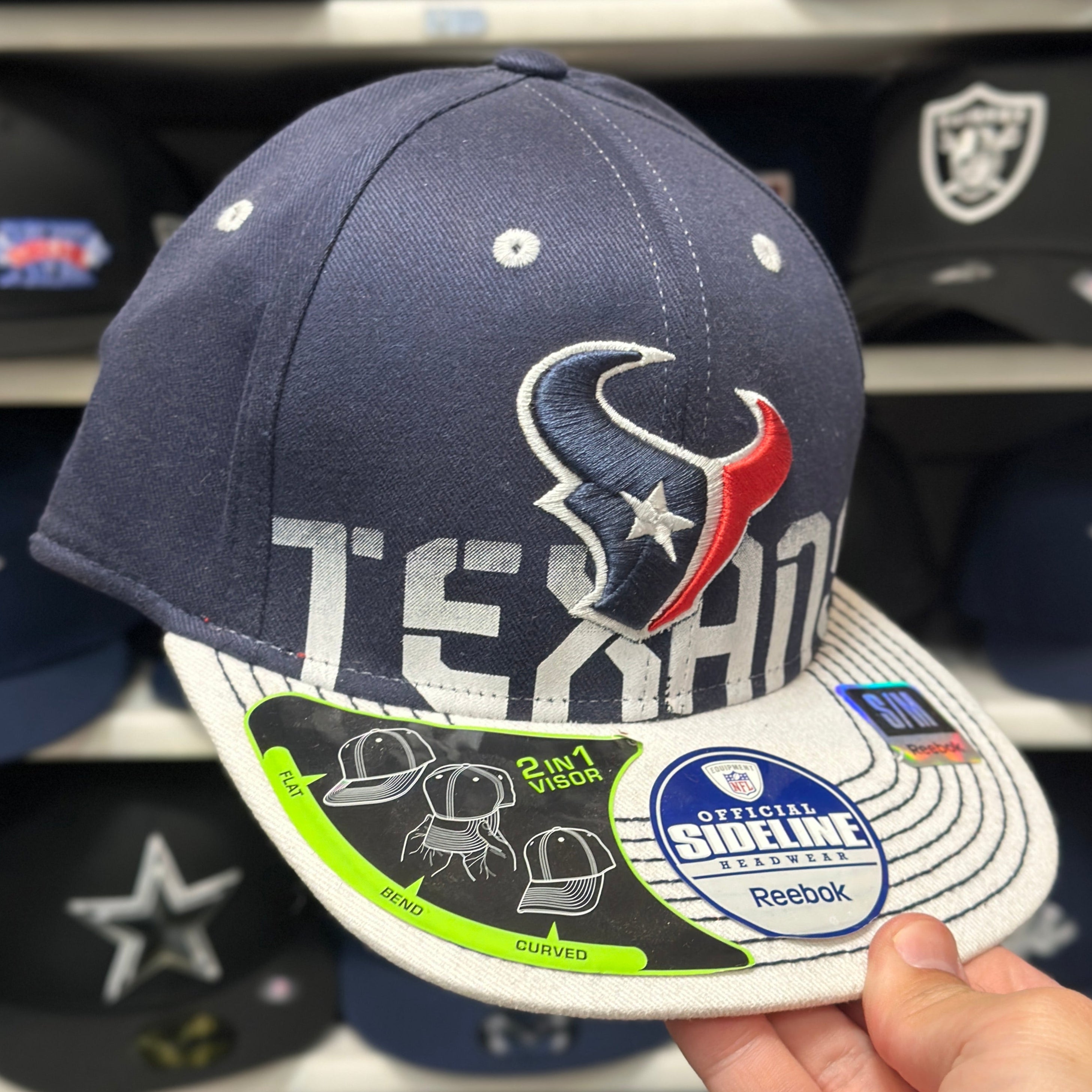 Texas Longhorns Reebok Fitted Hat - Product Image