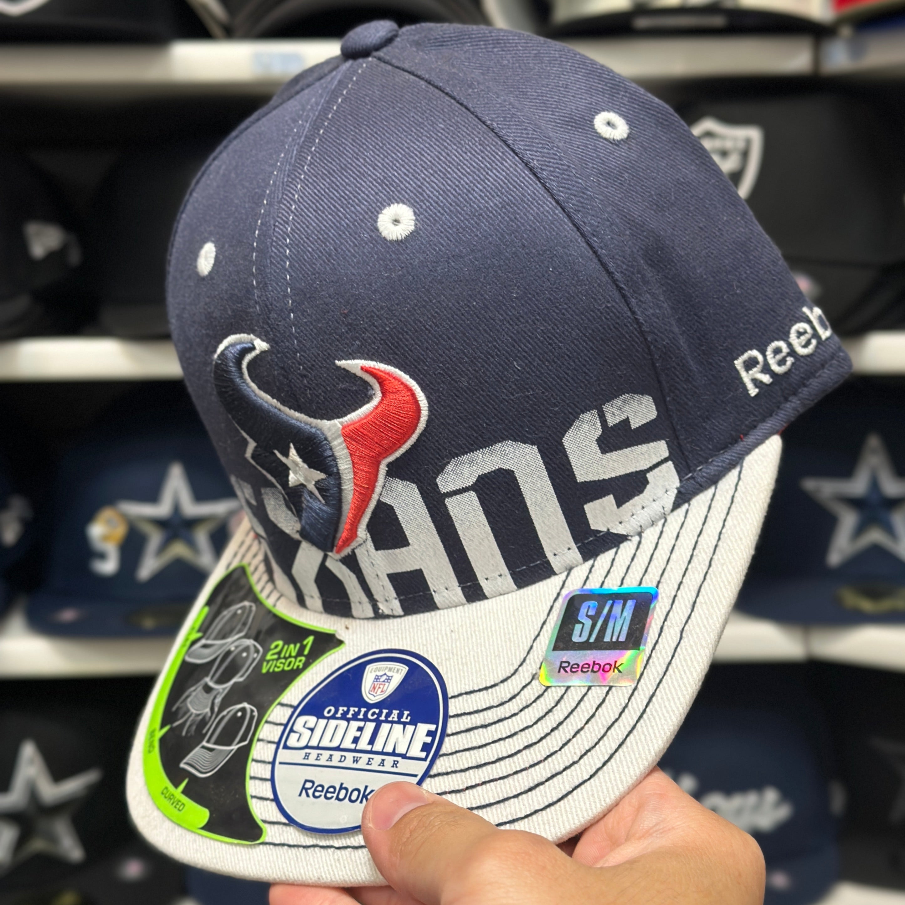 Texas Longhorns Reebok Fitted Hat - Product Image