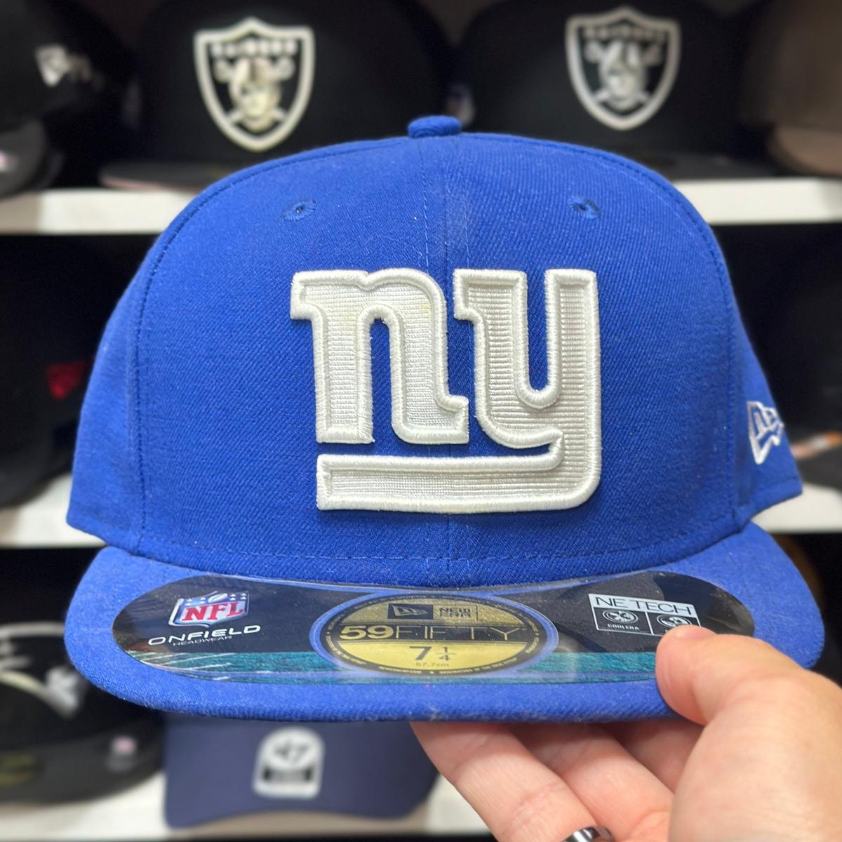 New Era New York Giants Blue 59FIFTY Fitted Hat - Product Image