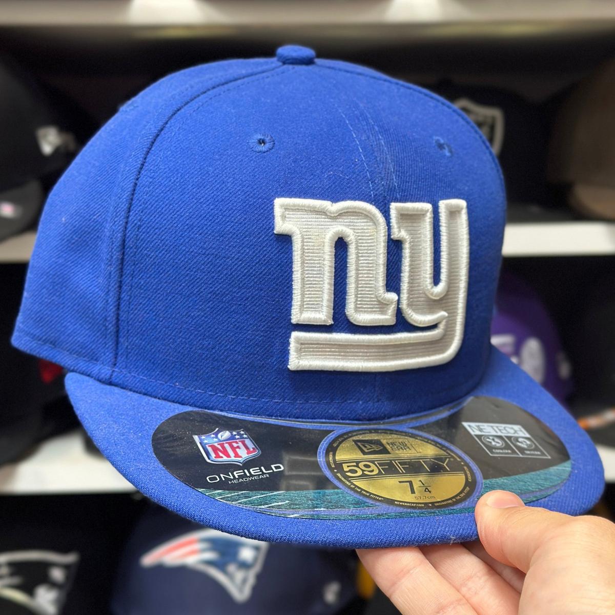 New Era New York Giants Blue 59FIFTY Fitted Hat - Product Image