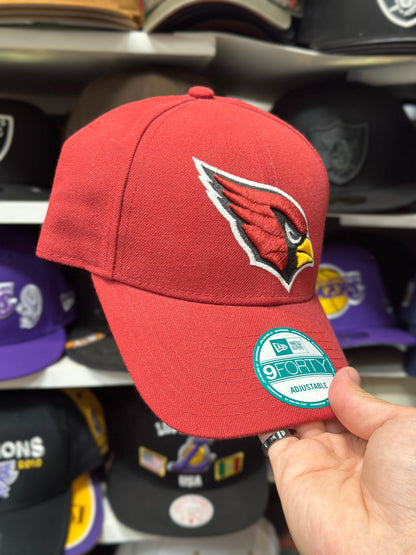 Arizona Cardinals NFL Ball Cap | New Era 9FORTY Adjustable Velcro Strap | Red