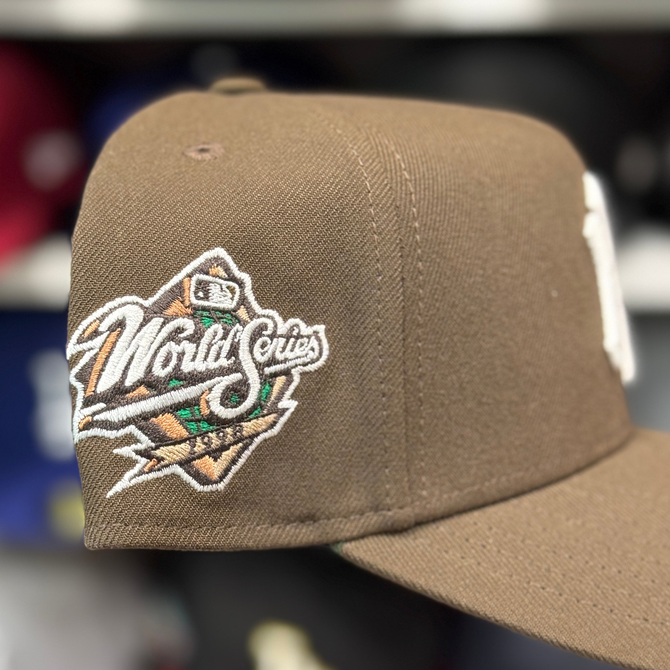 New Era New York Yankees '1998 World Series' A-Frame Brown 9FORTY Snapback - Product Image