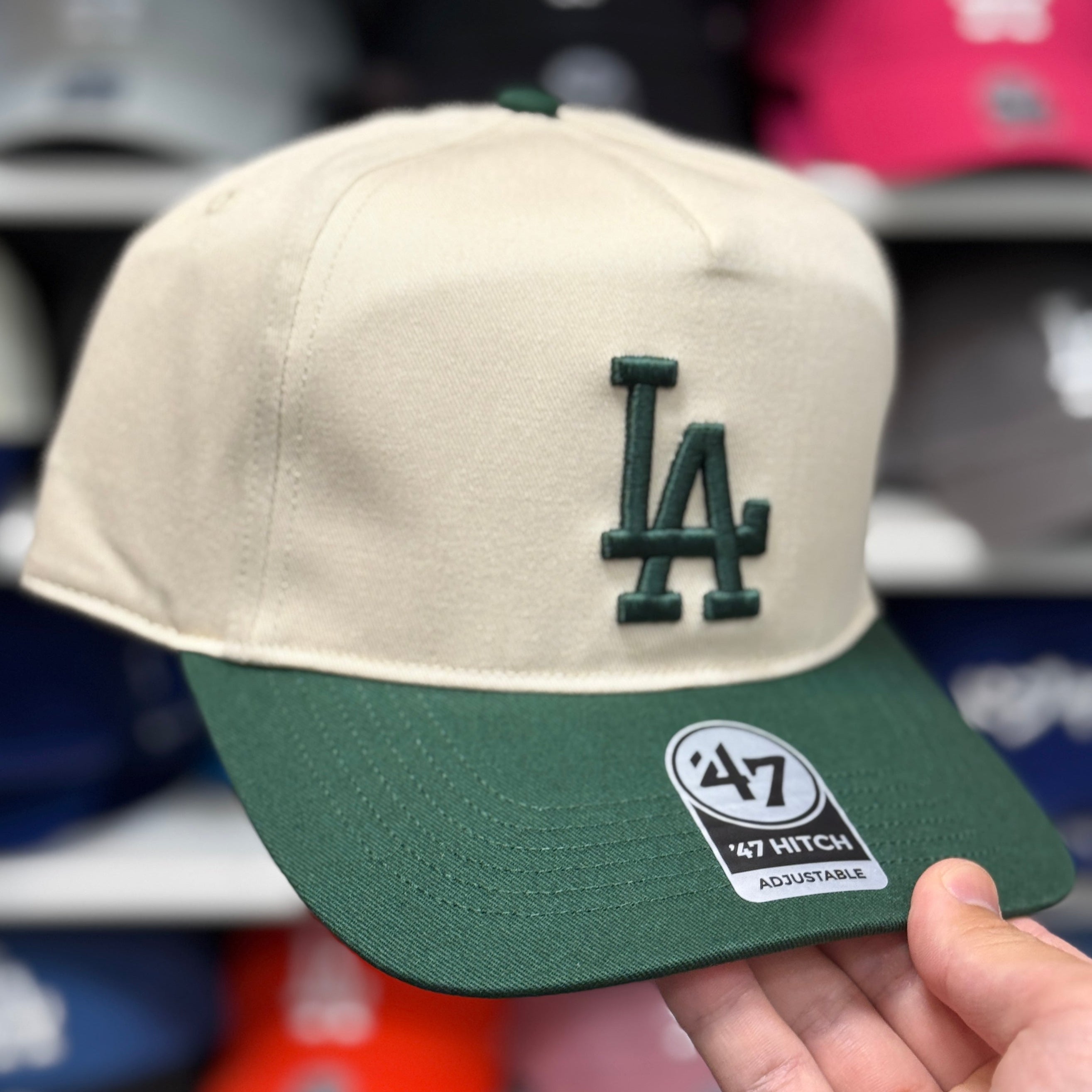 Green A-Frame '47 Brand Snapback - Product Image