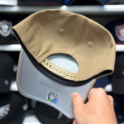 New Era Las Vegas Raiders A-Frame 9FORTY Snapback Beige