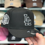 New Era Los Angeles Dodgers '60th Anniversary' A-Frame Black 9FIFTY Snapback