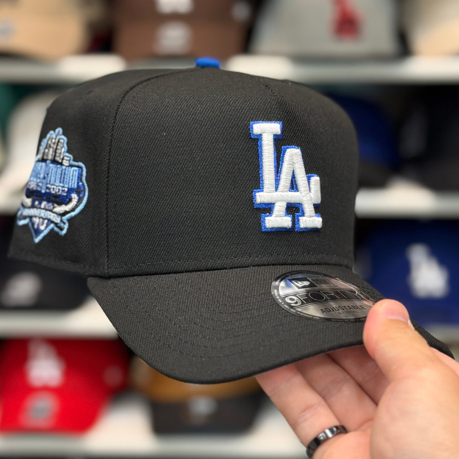 New Era Los Angeles Dodgers '40th Anniversary' A-Frame Black 9FORTY Snapback - Product Image