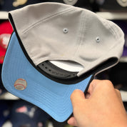New Era Detroit Tigers 'Tiger Stadium' A-Frame Silver/Grey 9FORTY Snapback - Product Image