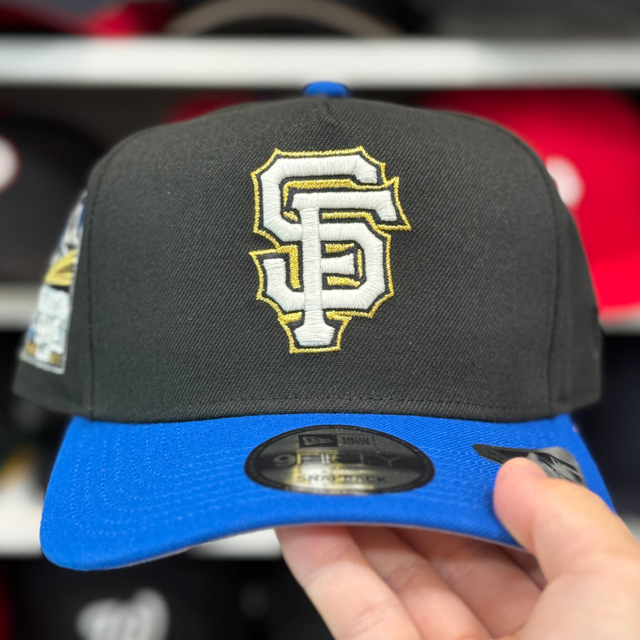 New Era San Francisco Giants '2007 All Star Game' A-Frame Black/Blue 9FIFTY Snapback - Product Image