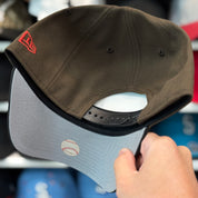 New Era San Diego Padres '40th Anniversary' A-Frame Brown/Black 9FORTY Snapback - Product Image