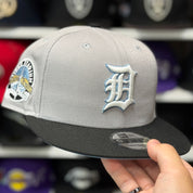 New Era Detroit Tigers 'Tiger Stadium' Grey/Black 9FIFTY Snapback - Product Image