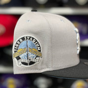 New Era Detroit Tigers 'Tiger Stadium' Grey/Black 9FIFTY Snapback - Product Image