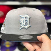 New Era Detroit Tigers 'Tiger Stadium' Grey/Black 9FIFTY Snapback - Product Image