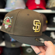 New Era San Diego Padres '40th Anniversary' Brown/Black 9FIFTY Snapback - Product Image