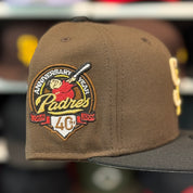 New Era San Diego Padres '40th Anniversary' Brown/Black 9FIFTY Snapback - Product Image