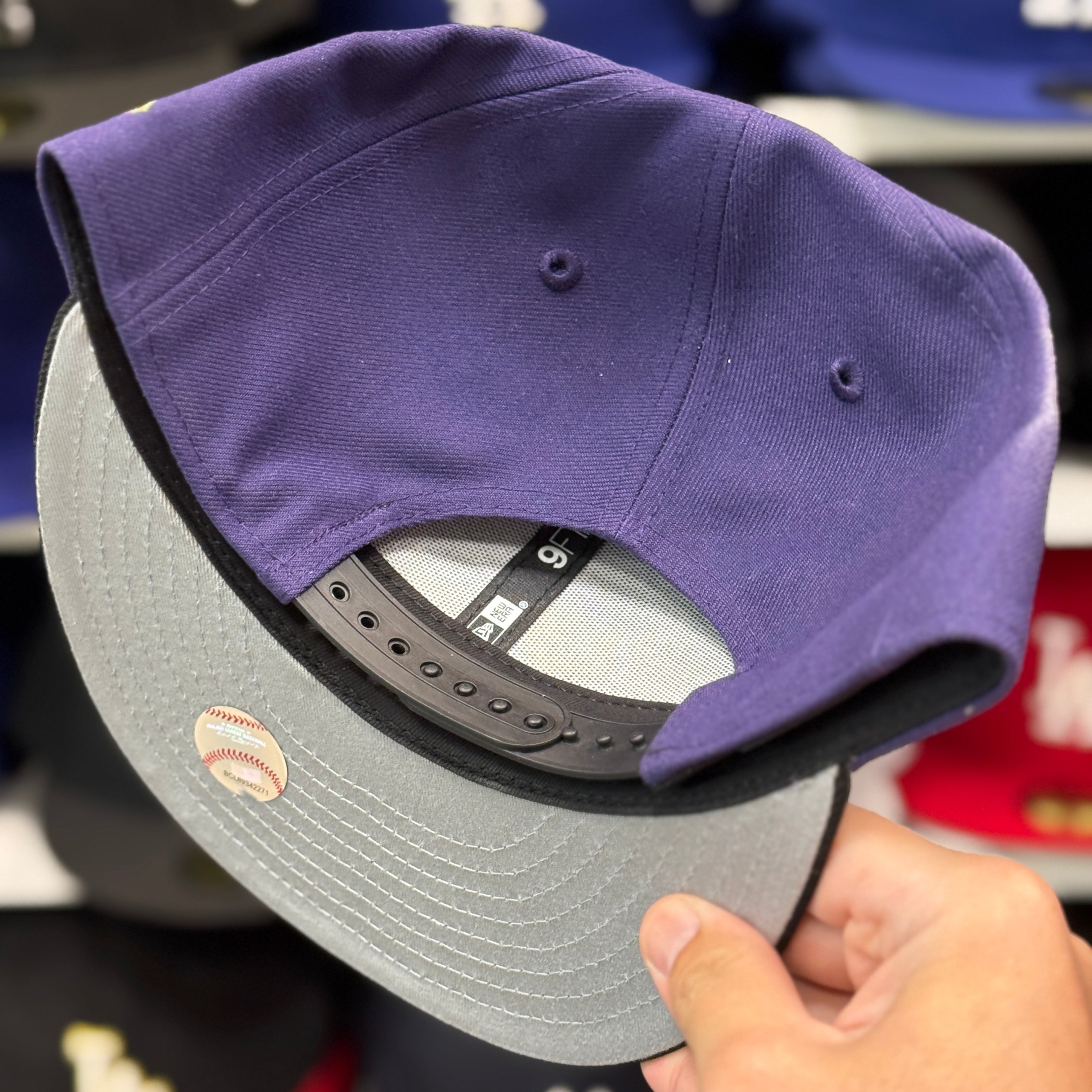 New Era Arizona Diamondbacks '1998 Inaugural Season' Purple/Black 9FIFTY Snapback - Product Image