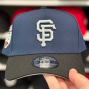 New Era San Francisco Giants '25th Anniversary' A-Frame Navy/Black 9FORTY Snapback - Product Image