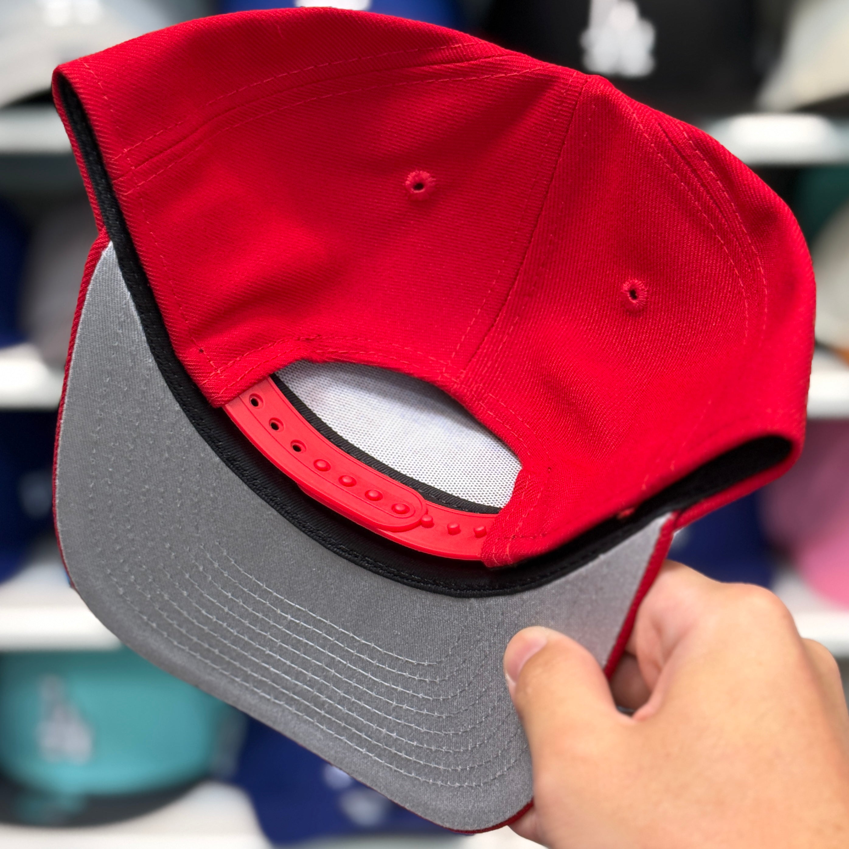 New Era Los Angeles Dodgers A-Frame Red 9FIFTY Snapback - Product Image