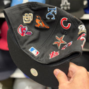 New Era MLB 'All Over' Black 59FIFTY Fitted Hat - Product Image