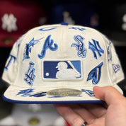 New Era MLB 'All Over' White 59FIFTY Fitted Hat - Product Image