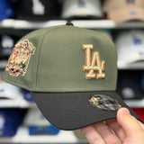 New Era Los Angeles Dodgers '40th Anniversary' A-Frame Olive/Black 9FORTY Snapback