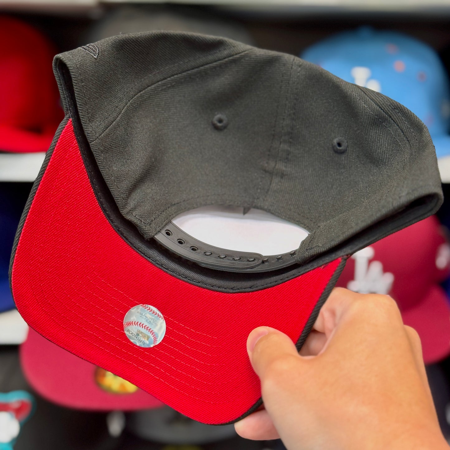 New Era A-Frame New York Yankees '1999 World Series' 9FORTY Snapback Red Under-brim