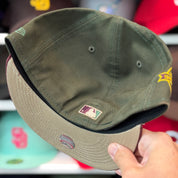 New Era Chicago Cubs 'Century of the Cubs' Olive/Maroon 59FIFTY Fitted Hat - Product Image