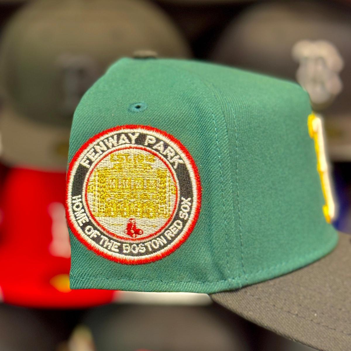 New Era Boston Red Sox 'Fenway Park' A-Frame Dark Green/Black 9FORTY Snapback - Product Image