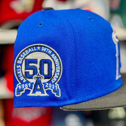 New Era Los Angeles Angels '50th Anniversary' 9FIFTY Snapback Blue/Black