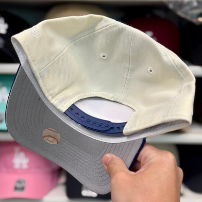 New Era Dodgers A-Frame Shohei Ohtani 'JPN to LA' 9FORTY Snapback Creme/Blue/Chrome