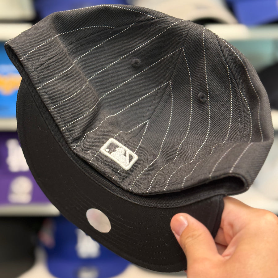 New Era Los Angeles Dodgers 'City Grid' Black 59FIFTY Fitted Hat - Product Image