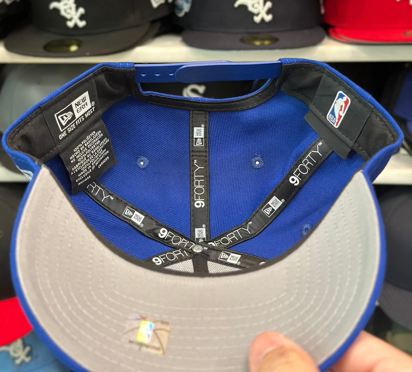 Chicago Bulls NBA A-Frame Snapback | New Era 9FORTY Adjustable Snap | Royal Blue