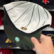 New Era Los Angeles Dodgers 'Camouflage Pinstripe' White 59FIFTY Fitted Hat - Product Image