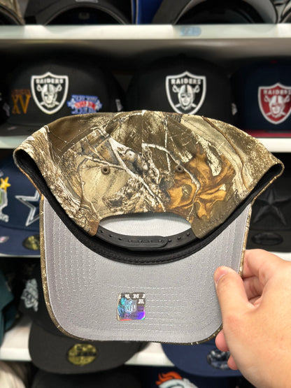 Las Vegas Raiders NFL A-Frame Snapback | New Era 9FORTY Adjustable Snap | Camouflage