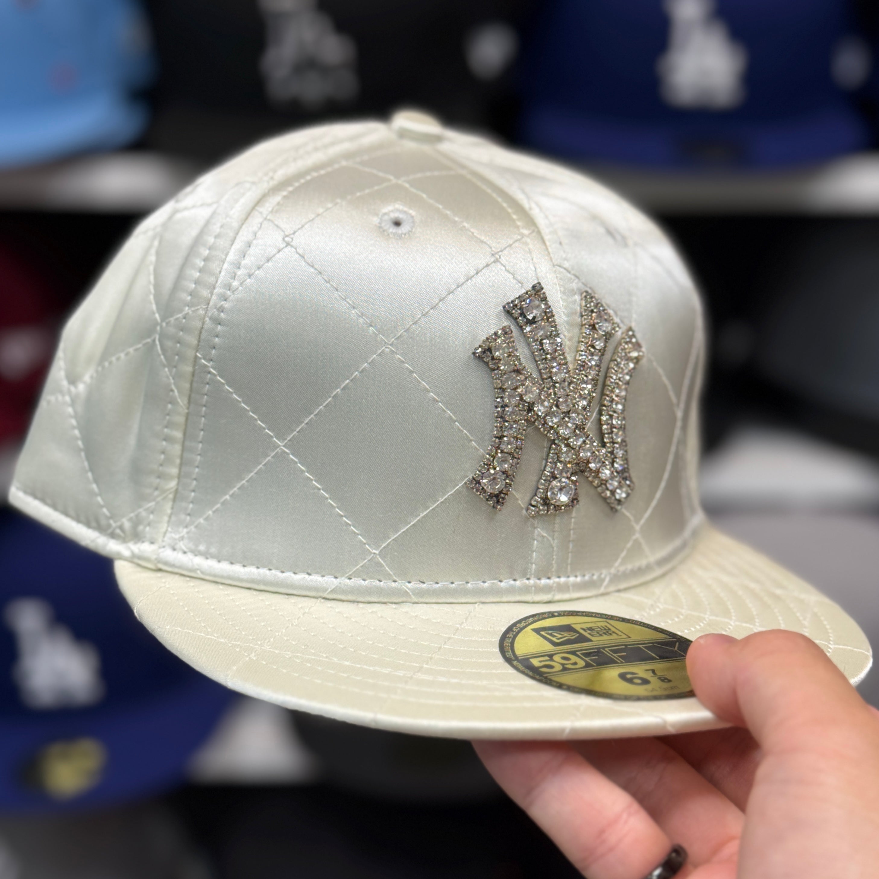 New Era New York Yankees 'Satin Ice' Pearl 59FIFTY Fitted Hat