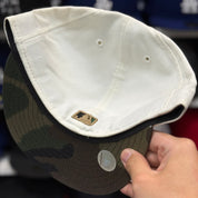 New Era Los Angeles Dodgers 'Chrome Camo' White 59FIFTY Fitted Hat - Product Image