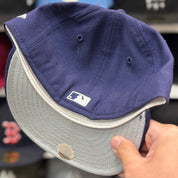 New Era Atlanta Braves Navy 59FIFTY Fitted Hat - Product Image