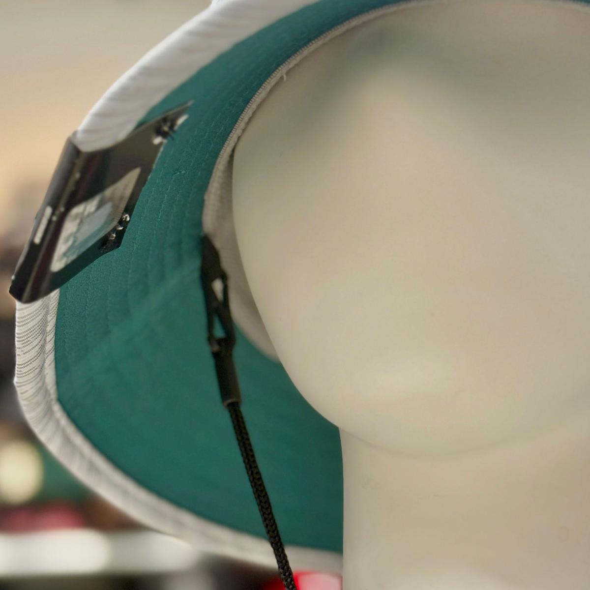 New Era Philadelphia Eagles Bucket Hat | Silver / Green Under Brim - Product Image